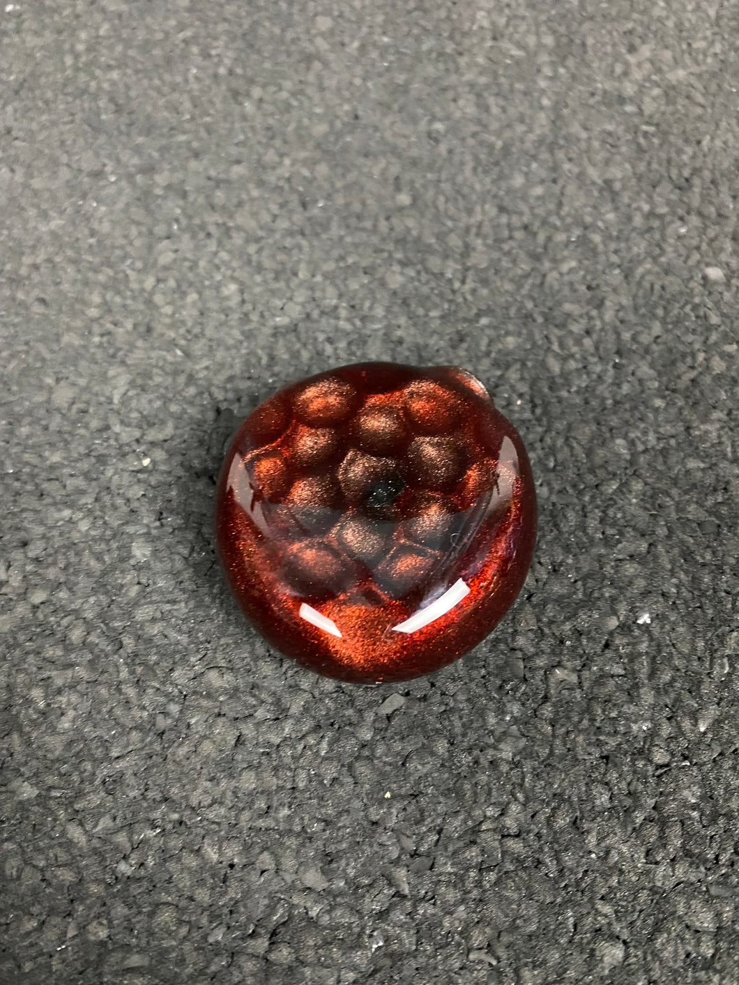 Crimson Shield Pendant